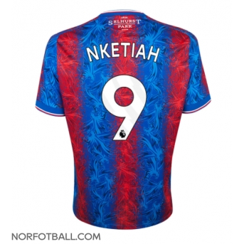 Billige Fotballdrakt Crystal Palace Eddie Nketiah #9 Replika Hjemmedrakt 2024-25 Kortermet